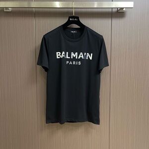 Balmain Black Men's T-Shirt